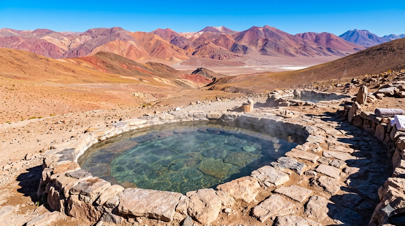 Excursión de Bienestar y Termas Andinas
